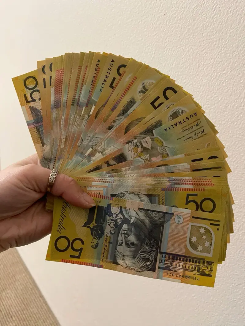 Fake $50 AUD Bills