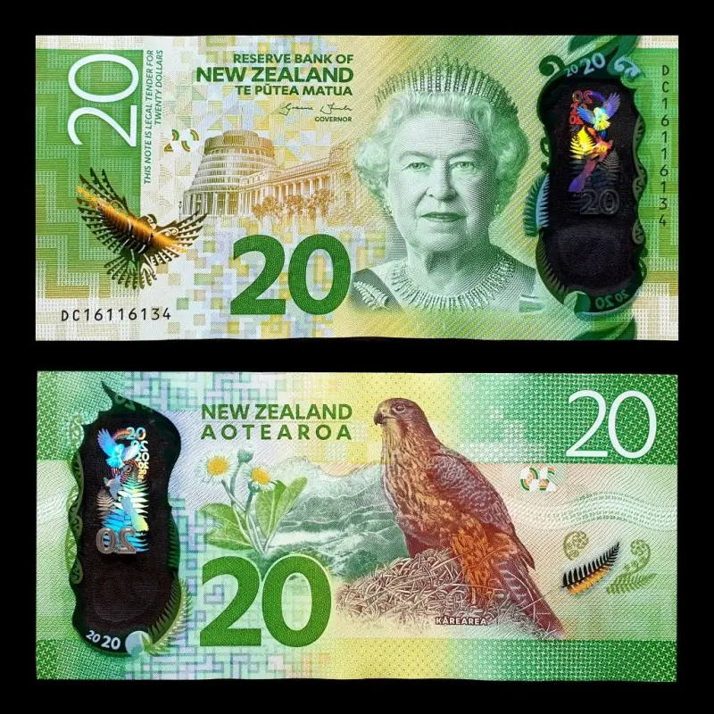 Fake New Zealand: $20 Dollars Notes
