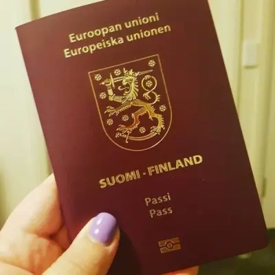 Finnish Fake Passport